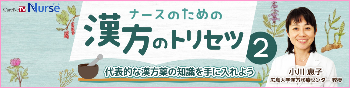 ナースのための漢方のトリセツ2（再配信）